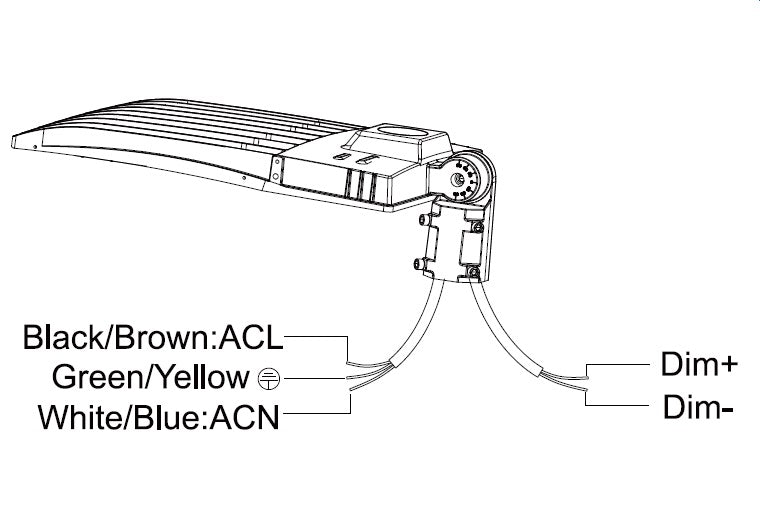 LED Shoebox Light Wiring Diagram - Dephen