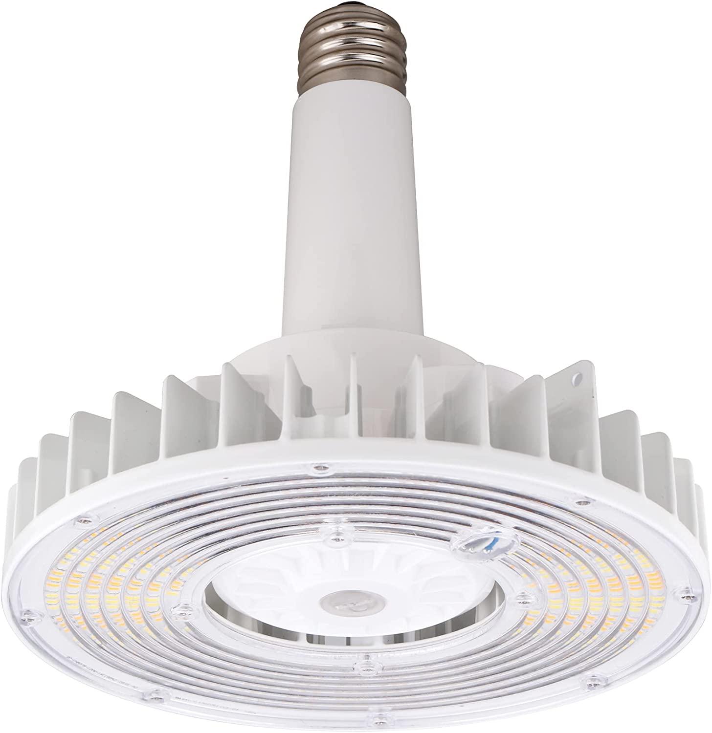 120W UFO High Bay LED Light Bulb - 18600Lm 5700K, E39 Mogul Base, Compatible with Motion Sensor, UL-Listed - Dephen