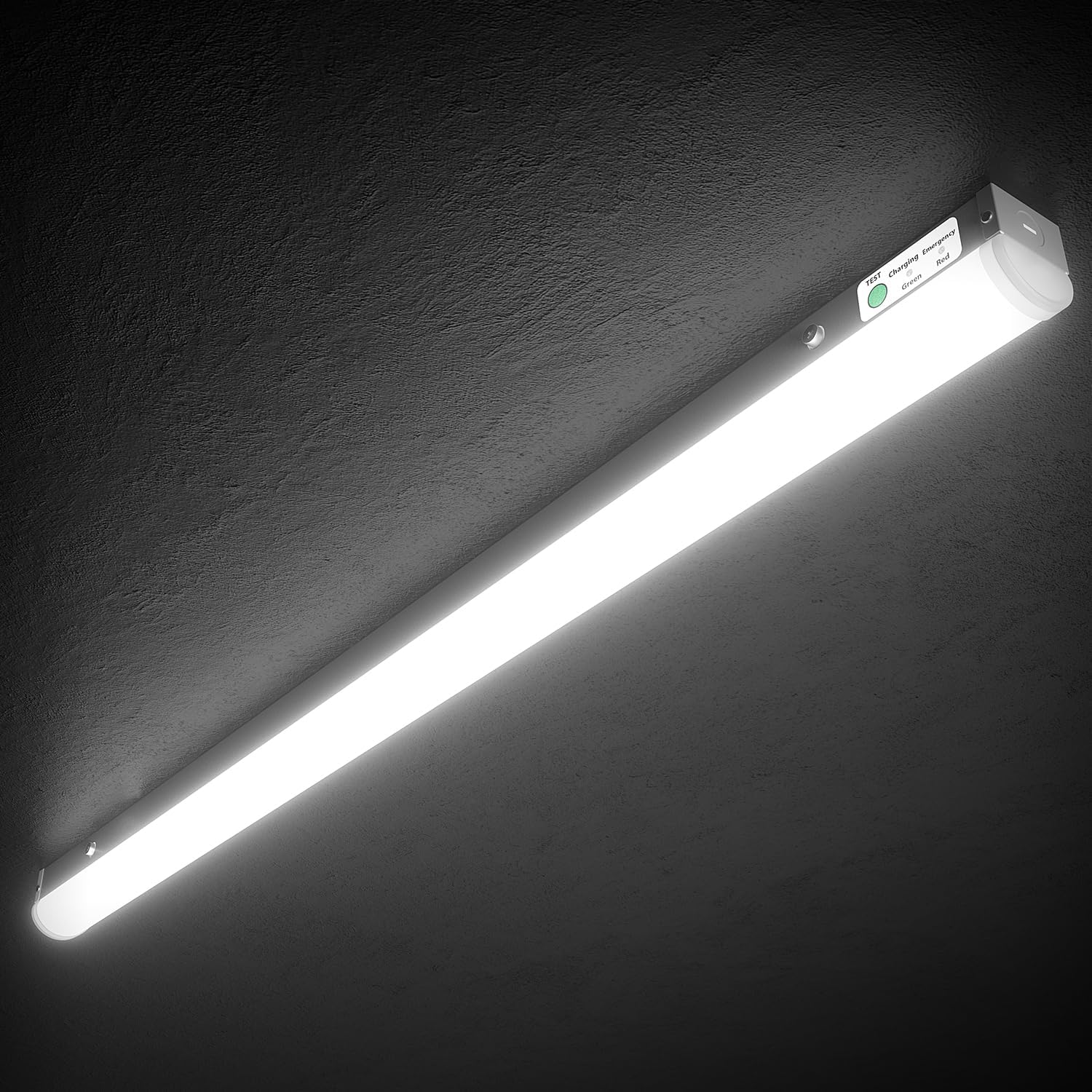 4FT Emergency LED Linear Light, 5280Lm Shop Lights,40W/30W/20W & 3000-5000K 4CCT Tunable,UL-Listed Dephen