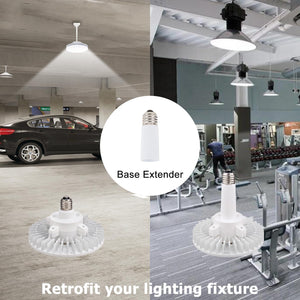 120W UFO High Bay LED Light Bulb - 18600Lm 5700K, E39 Mogul Base, Compatible with Motion Sensor, UL-Listed Dephen