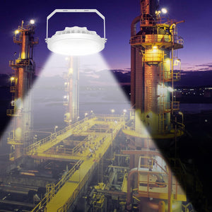 150W LED Explosion Proof Light 22350Lm 5700K - UL 844 Certified Class I Division II, IP66 Waterproof, 3/4" NPT/Bracket Dephen