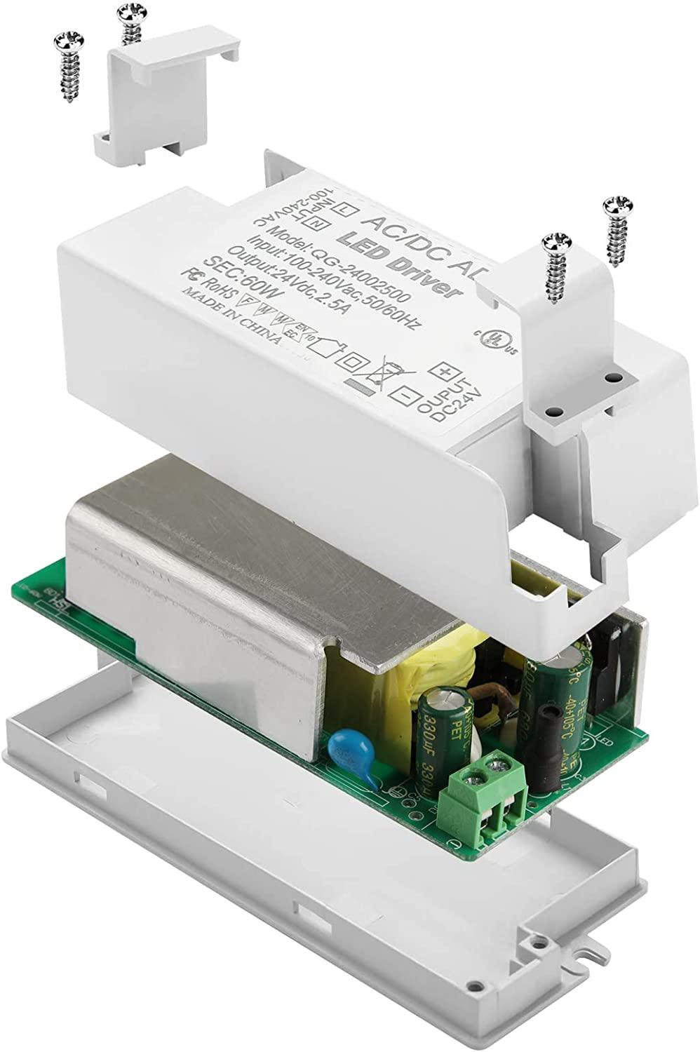 Trasformatore Alimentatore Driver LED - 240V AC A 24v - 82v DC 8w - Foto 12