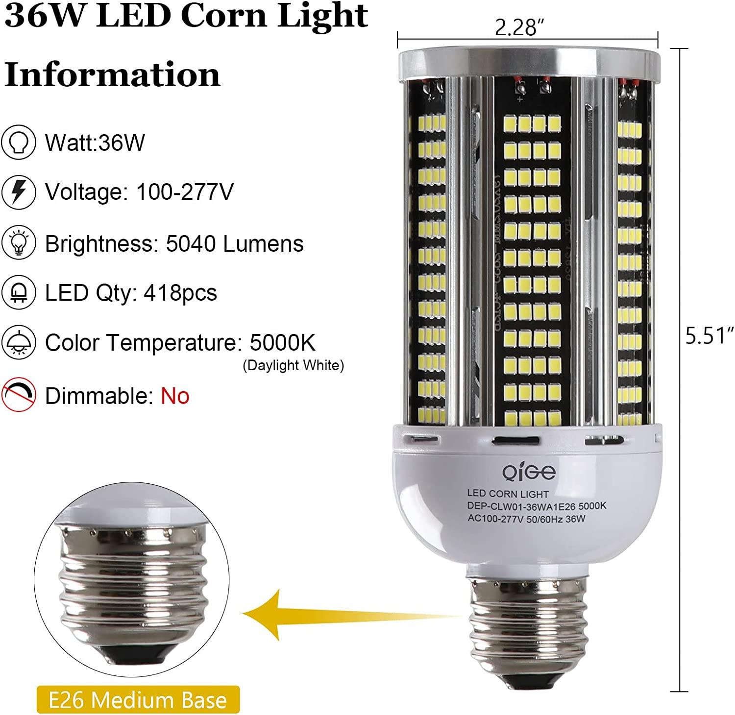 ZP A19 Led Light Bulb 300W Equivalent 40W Bulbs 5000 Lumen 5000K Cool Daylight White E26/E27 Base Waterproof Lighting for Outdoor Indoor Garage ZP A19 Led Light Bulb 300W Equivalent 40W Bulbs 5000 Lumen 5000K Cool Daylight White E26/E27 Base Waterproof Lighting for Outdoor Indoor Garage